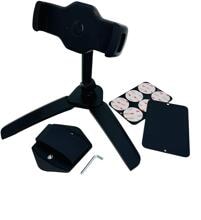 Styyl "Black Edition" Magnetische Tablethalterung inkl. Magnethalter und 2 Haftgründen, 13,x8cm