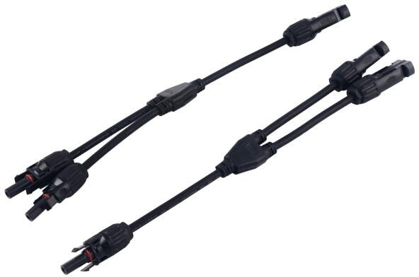 Antarion Solar Antarion Solar-Schnellverbinder, Splitterpaar, Typ Y, schwarz bei ...