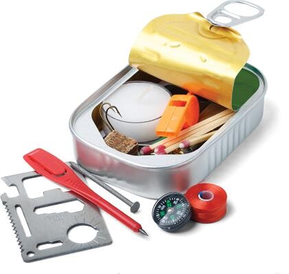 Coghlans Kit-in-a-Can Survival Kit