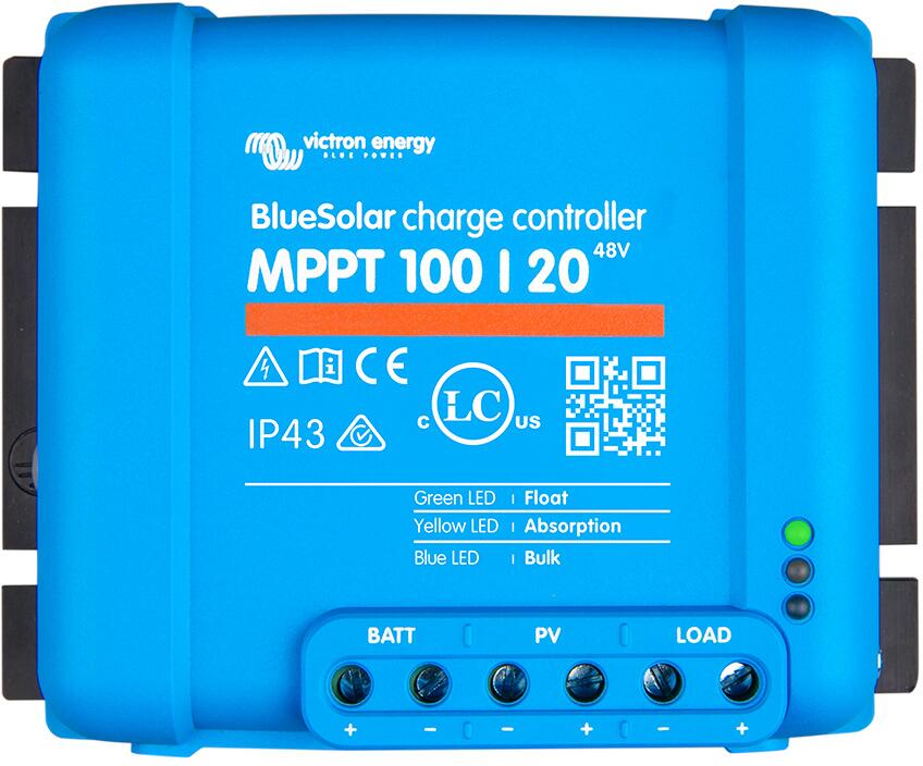 Victron BlueSolar MPPT Laderegler, 12V/24V/48V, 100/20A
