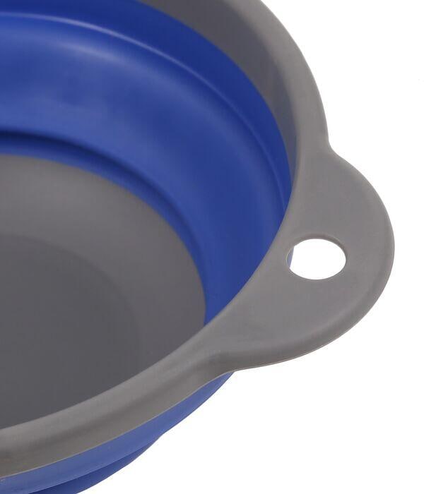 Faltbares Campingschüssel-Set Aus Silikon - Teller, Schüssel, Tasse & Besteck Für Outdoor Abenteuer