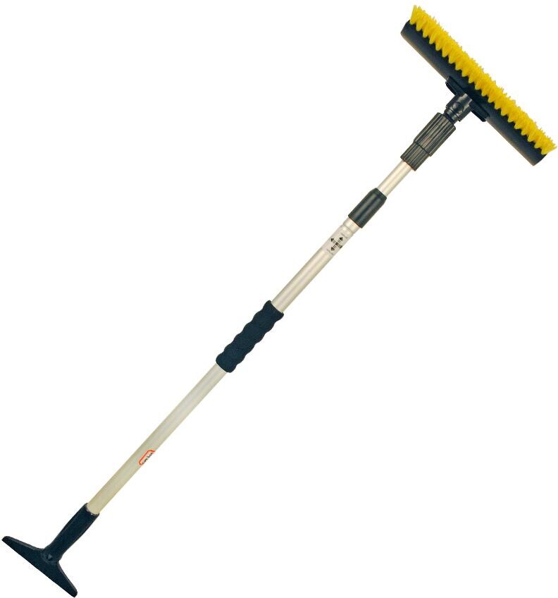 Teleskopreiniger mit Schneeschieber, Besen und Eiskratzer, bis 160cm