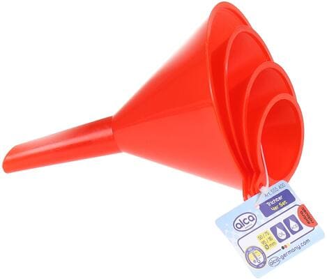 Alca Trichter 4er Set, rot