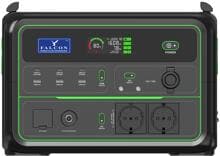 Falcon tragbare Powerstation & Solarladesystem, 1200W