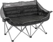 Brunner Action Repose Faltsofa, schwarz