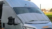 Carbest Außen-Thermo Abdeckung für Ford Tourneo Custom > 2023, Klettverschluss