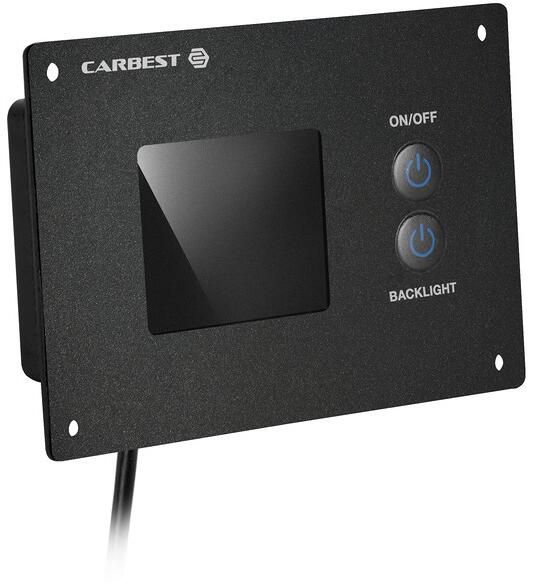 Carbest Fernbedienung für Inverter mit Vorrangschaltung, schwarz