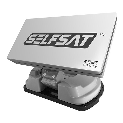 Selfsat Snipe BT Grey Line Sat-Anlage, Single-LNB, grau - Produktbild 1