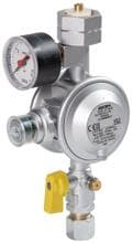 GOK Gasregler EN61-DS (Komb.A x RVS10 UEDS KH Man.), 1,5 kg/h, 50mbar
