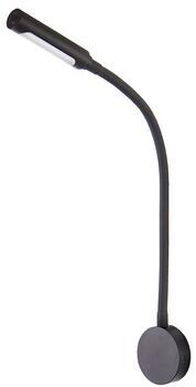 Carbest LED-Schwanenhalsleuchte, 12/24 V, 2 W, 350mm, matt schwarz