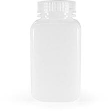 BasicNature Weithalsflasche, eckig