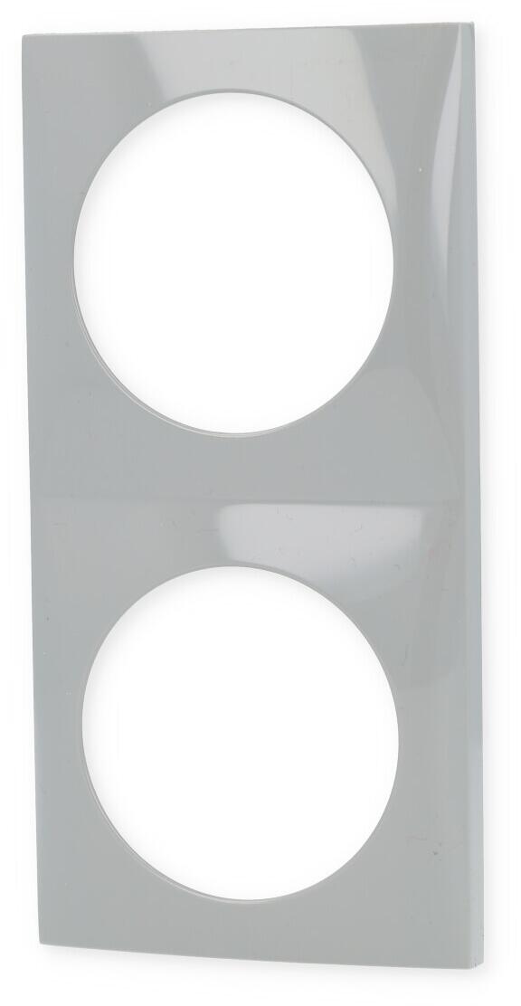 Berker Integro Flow Rahmen, 2-fach, grau