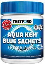 Thetford Aqua Kem Blue Sachets Fäkalientankzusatz, 15+3