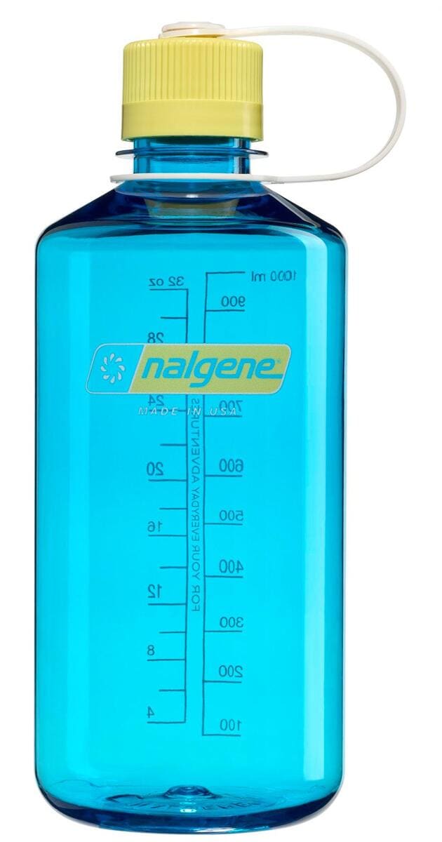 Nalgene EH Sustain Trinkflasche, 1L, blue atoll with endive