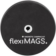 Brugger flexiMAGS Magnet, rund, 66mm, schwarz