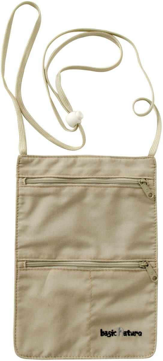 BasicNature Undercover Brustbeutel, Polycotton