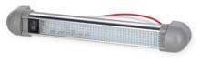 Carbest Alu-Linienleuchte mit Schalter, LED, 12V, 225mm