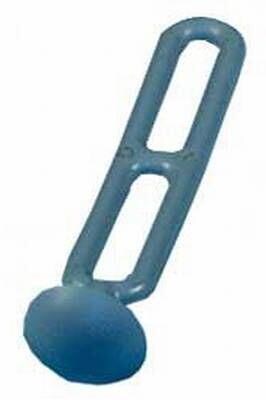 Nietkopf-Abspanner, 11cm, grau, 5er-Pack