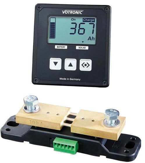 Produktabbildung: Votronic LCD Energy Monitor CI mit Smart-Shunt, 200 A