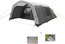 Outwell Iowa Air Luftzelt, grün inkl. Teppich + Bodenplane - Camping Wagner Edition