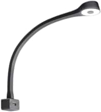 FAWO LED-Schwanenhalsleuchte Typ F, 12V/1,3W, schwarz