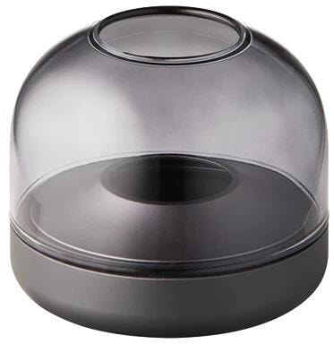 Kooduu Glow 8 Kerzenhalter, smoked grey