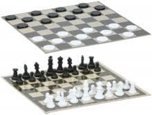Brettspiel Mini Schach und Dame