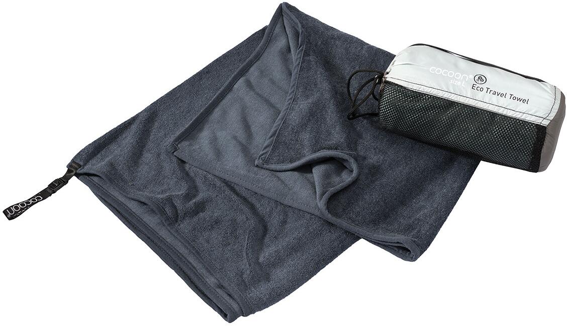 Cocoon Eco Travel Handtuch, L, 120x60cm, dunkelblau