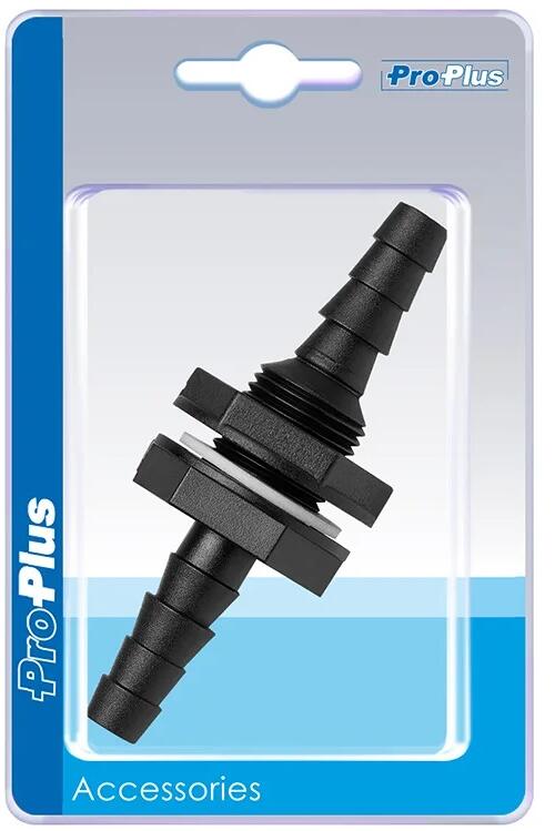 Pro Plus Tankdurchführung mit Schlauchtülle, 10x12mm, gerade