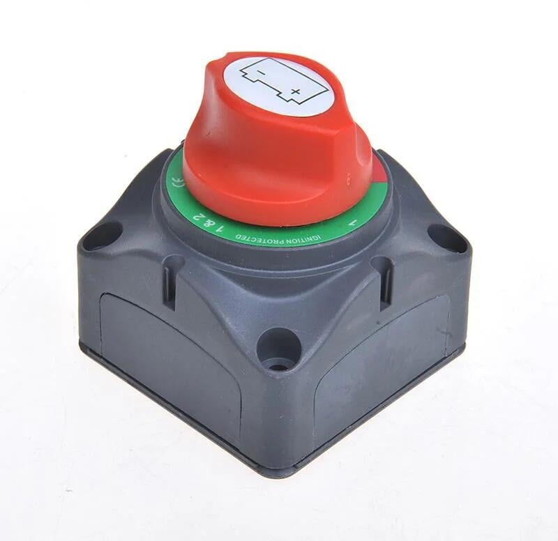 ProPlus Batterie Trennschalter 100A | 2-polig Mit 2 Schlüsseln Für 12/24V