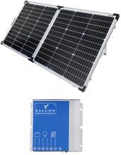 Falcon portables Solarmodul, mit Regulator, 130W