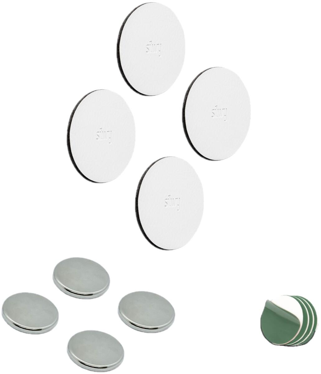 silwy Magnet Power-Bundle, 4-st, weiß