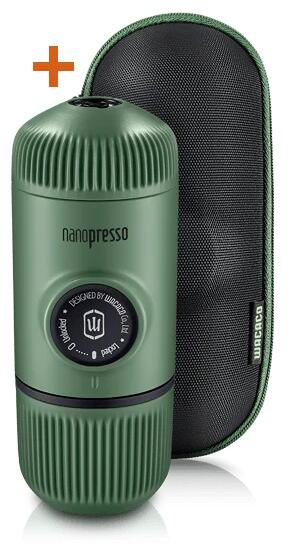 Wacaco Nanopresso Elements Espressomaschine, moss grün
