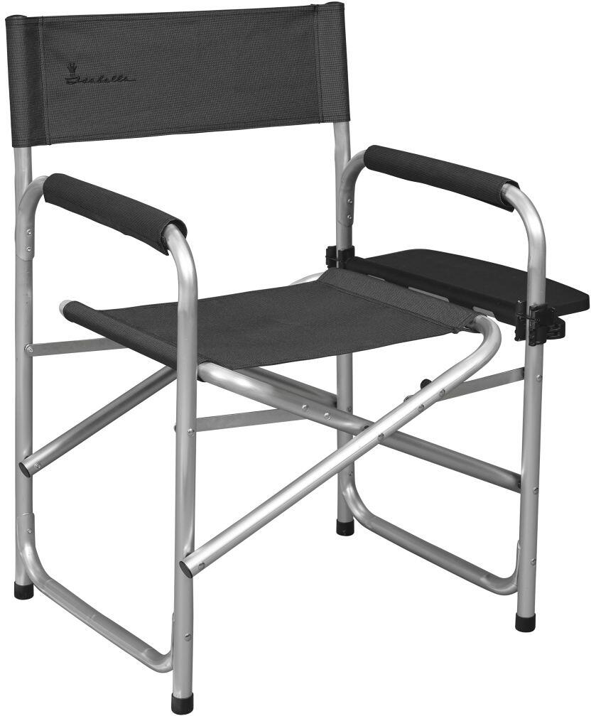 Isabella Regiestuhl mit Seitenablage, dunkelgrau