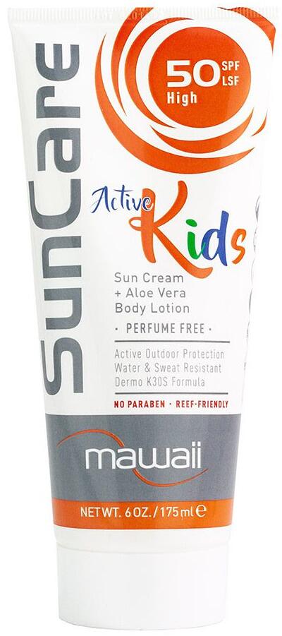 Mawaii SunCare Active Kids Sonnencreme, SPF50, 175ml