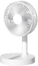Carbest Akku Tischventilator, weiß