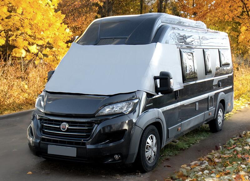 Carbest X-Trem Fahrerhaus-Außenisolierung Thermomatte, grau, 1-teilig für Fiat Ducato Bj. 1994-2001
