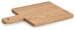 Zeller Schneide-/Servierbrett mit Griff, Eiche, 33x 23x1,5cm