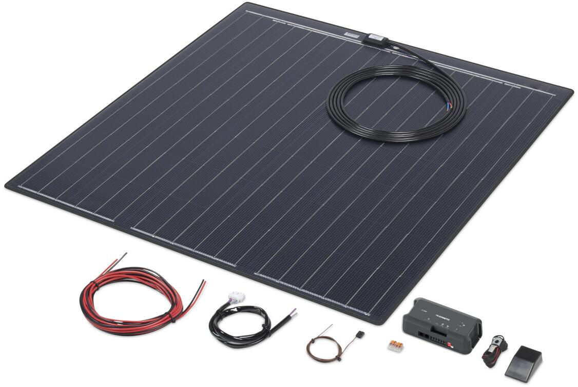 Büttner Elektronik Flat Light MT170 FL Q Solar-Komplettanlage, 170Wp, 750Wh/Tag