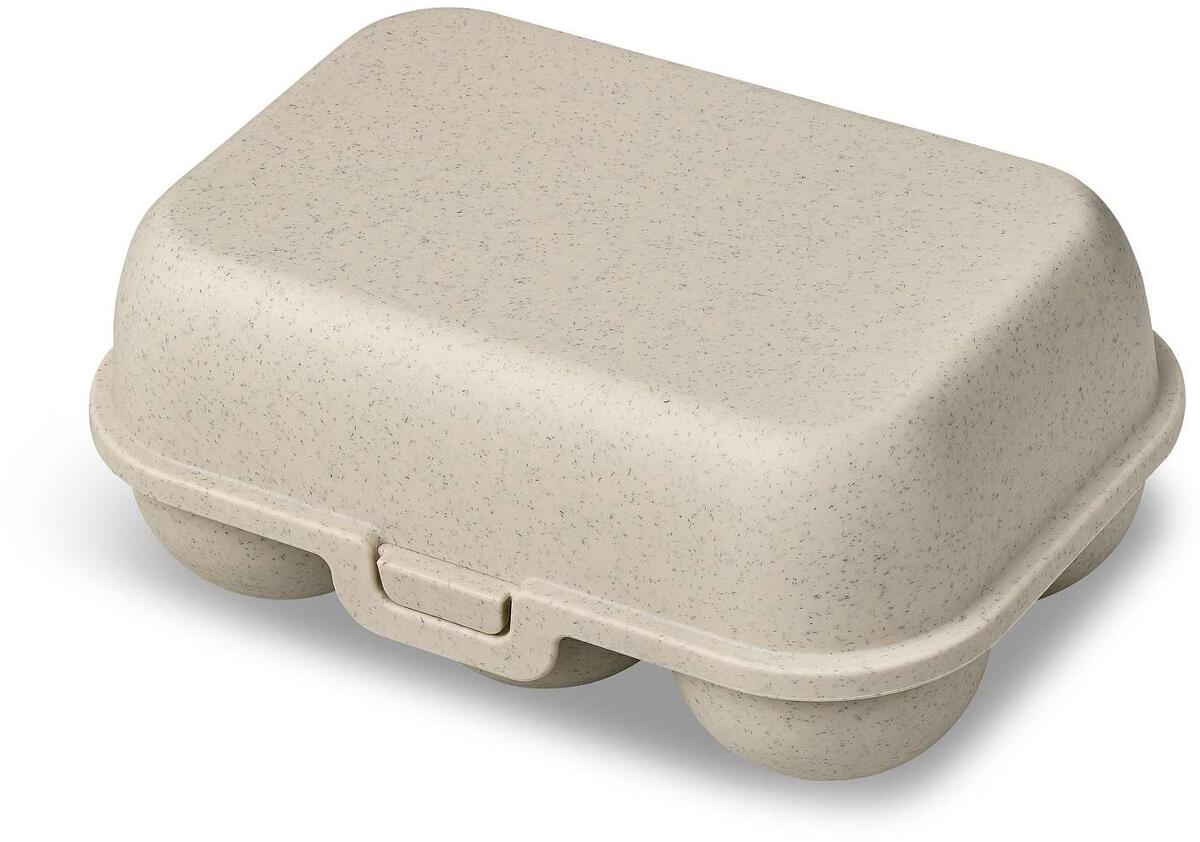 Koziol Eggs To Go Eierbox, 6er, desert sand