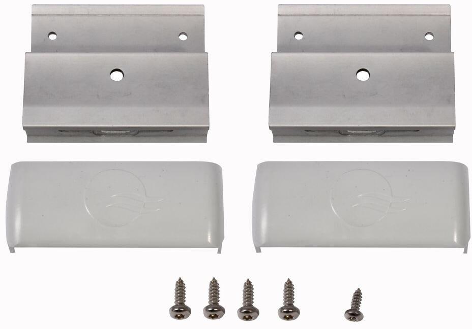 Stützen mit Abdeckklappe, grau, 2er-Pack - Thule Ersatzteil Nr. 1500600524 - für Roof Rack Deluxe