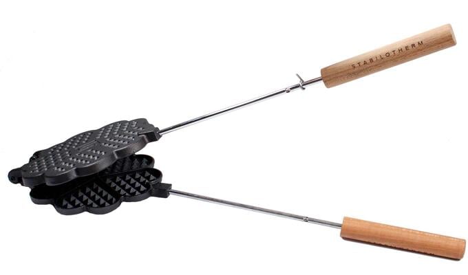 Stabilotherm Waffeleisen, Holzgriff