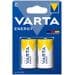 Varta Energy Alkaline Batterien, C, 2er-Pack
