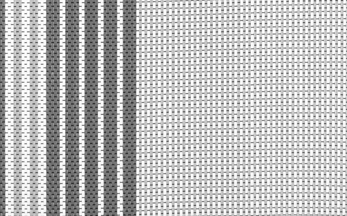 Brunner Kinetic 600 Vorzeltteppich, 250 x 400 cm, grau/weiß