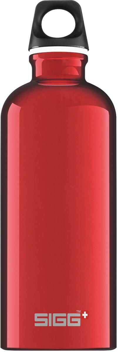 SIGG Traveller Alutrinkflasche, 0,6 L, rot