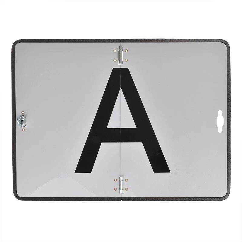 Pro Plus Abfall Warntafel, alu