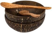 Pandoo Kokosnuss Schalen Set, 4-teilig