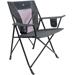 GCI Outdoor Comfort Quad Chair Campingstuhl, Heathered Pewter