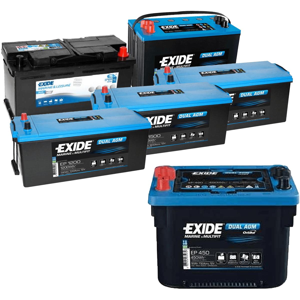 ▷ Batterie Exide EP800 Double AGM 95Ah