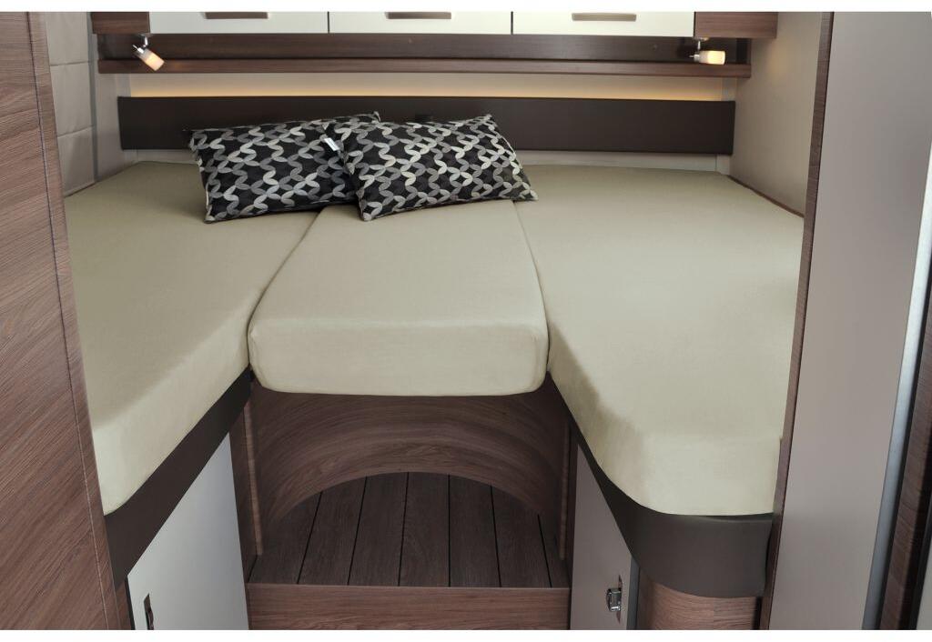 Spannbettlaken-Set für Heckbetten, 3-teilig, sand